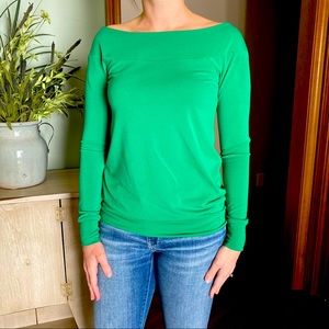 The Limited On/Off Shoulder Long Sleeve Top